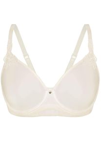 Sassa Mode T-Shirt-BH SASSA "Spacer BH CLASSIC LOOK", Damen, Gr. 75, Cup B, beige (ivory), Stoff, Obermaterial: 78% Polyamid PA. 22% Elasthan EL., BHs T-Shirt-BH