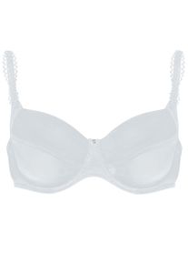 T-Shirt-BH Viania "Spacer B&uuml;gel BH Sally", Damen, Gr. 95, Cup D, wei&szlig;, Obermaterial: 65% Polyamid PA. 28% Polyester PES. 7% Elasthan EL., BHs T-Shirt-BH