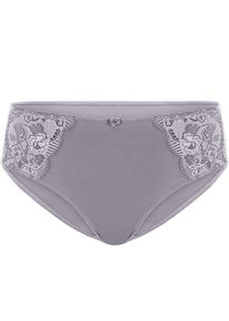 Slip SuSa "Damen Slip Latina", Herren, Gr. 44, lila (frosty lavender), Spitze, Obermaterial: 78% Polyamid PA. 16% Elasthan EL. 6% Baumwolle CO., Unterhosen Slip