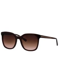 Sonnenbrille BRENDEL EYEWEAR "Modell 906207", Herren, braun, leicht gl&auml;nzend, Sonnenbrillen Sonnenbrille, Form Karree/Eckig, Logoschriftzug auf B&uuml;gel, Kunststofffassung