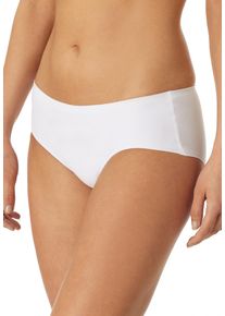 Panty Schiesser "Invisible Soft", Herren, Gr. 42, wei&szlig;, Microfaser, Obermaterial: 70% Polyamid, 30% Elasthan, k&ouml;rpernah, Unterhosen Panty, Microfaser, Lasercut-Abschl&uuml;sse