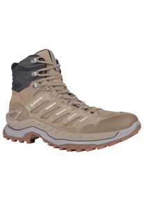Wanderschuh Lowa "INNOVO MID", Herren, Gr. 42,5, dune, grau, Leder, Textil, Schuhe Wanderschuh