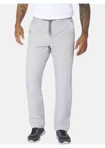 Schlupfhose Jan Vanderstorm "Schlupfhose ROLFSEN", Herren, Gr. 76, N-Gr, grau (grau melange), Obermaterial: 96% Polyester COOLMAX PES(Coolmax). 4% Elasthan EL., Hosen Schlupfhose