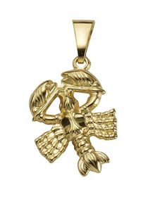 Sternzeichenanh&auml;nger Firetti "Schmuck Geschenk Gold 333 Halsschmuck Anh&auml;nger Halskette Sternzeichen" Gr. 4, gold (gelbgoldfarben), Schmuckanh&auml;nger, Damen, 4, Gelbgold 333, 0,43 g, Sternzeichenanh&auml;nger