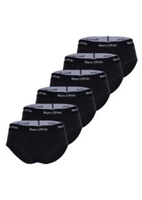 Marc O'Polo Panty MARC O'POLO "Panty 6er Pack", Herren, Gr. M, schwarz, Obermaterial: 95% Baumwolle CO(Bio). 5% Elasthan EL., Unterhosen Panty