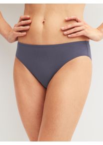 Slip Calida "Essential Cotton", Herren, Gr. XS (36/38), graystone, Single Jersey, Obermaterial: 93% Baumwolle, 7% Elasthan, k&ouml;rpernah, Unterhosen Slip, atmungsaktiv, weich, Baumwoll-Mix, elastisch, Regluar-Cut