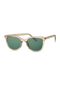 Sonnenbrille Tom Tailor "Modell 676014", Herren, gelb transparent, leicht transparent, Sonnenbrillen Sonnenbrille, Form Feminin, Logoschriftzug auf B&uuml;gel, Kunststofffassung