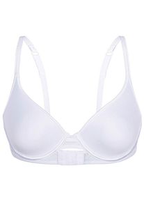 Sassa Mode T-Shirt-BH SASSA "Spacer BH mit B&uuml;gel FLEXICUP", Damen, Gr. 95, Cup C, wei&szlig;, Stoff, Obermaterial: 90% Polyester PES. 10% Elasthan EL., BHs T-Shirt-BH