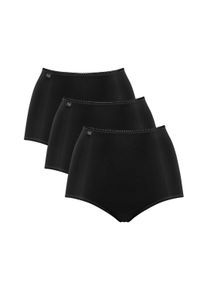 Slip Sloggi "Slip 3er Pack", Herren, Gr. 42, schwarz, Obermaterial: 88% Polyamid PA. 12% Elasthan EL., Unterhosen Slip