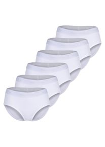 Marc O'Polo Panty MARC O'POLO "Panty 6er Pack", Herren, Gr. M, wei&szlig;, Obermaterial: 95% Baumwolle CO(Bio). 5% Elasthan EL., Unterhosen Panty