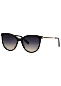 Sonnenbrille BRENDEL EYEWEAR "Modell 907050", Herren, schwarz, leicht gl&auml;nzend, Sonnenbrillen Sonnenbrille, Form Feminin, Logoschriftzug auf B&uuml;gel, Kombifassung