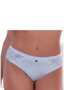 Slip s.Oliver "Romane", Herren, Gr. 32/34, eisblau, Spitze, Obermaterial: 86% Polyamid, 14% Elasthan, Unterhosen Slip, mit graphischer Spitze in transparenter Optik