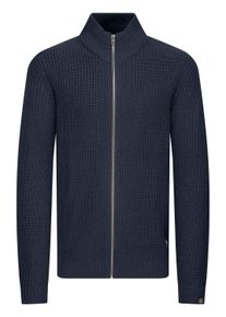 !Solid Strickjacke SOLID "Trainingsjacke SDARNO", Herren, Gr. S, blau (insignia blau), Obermaterial: 100% Polyacryl PAN., Strickjacken Strickjacke