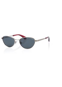Sonnenbrille Superdry "Modell 995059", Herren, silber, metallic, Sonnenbrillen Sonnenbrille, Form Feminin, Logoschriftzug auf B&uuml;gel, Metallfassung