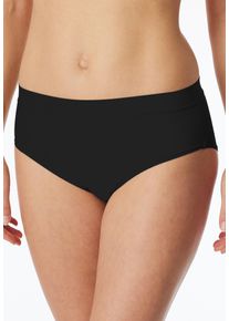 Slip Schiesser "Unique Micro", Herren, Gr. 42, schwarz (000, schwarz), Single Jersey, Obermaterial: 70% Polyamid, 30% Elasthan, k&ouml;rpernah, Unterhosen Slip, weicher Bund, elastische Wirkware