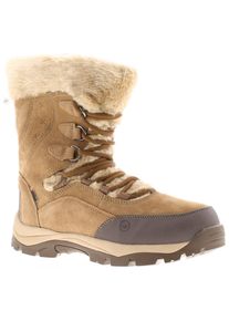 Hi-Tec Damen Wanderschuhe Moritz Wasserdicht 200 Wildleder Schn&uuml;rsenkel braun
