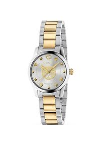 Gucci YA126596 Gold plattiert Mystic zweifarbige Damenuhr