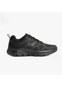 Skechers ARCH FIT SR AXTELL Herren Mesh-Sneaker Schwarz
