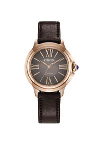 Citizen Damen Braun Uhr EM1163-09X