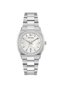 Bulova Surveyor Silber Damen Armbanduhr 96R245