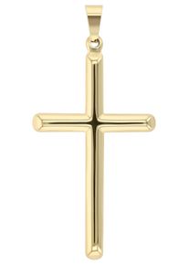 Adelia&acute;s Kreuzanh&auml;nger ADELIA&acute;S "Unisex Anh&auml;nger &iquest; Kreuz Kreuzanh&auml;nger aus Edelstahl", schwarz, Schmuckanh&auml;nger, Damen, Edelstahl, Kreuzanh&auml;nger