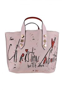 Christian Louboutin Kleine Einkaufstasche Frangibus Rosa