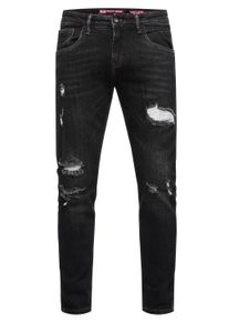 Rusty Neal Jeans Hose "TORI" Slim Fit Destroyed Denim