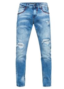 Rusty Neal Jeans Hose "MINO" Slim Fit Stretch Destroyed-Pants