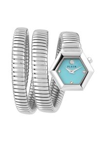 Philipp Plein $nake Hexagon Silber Damen Armbanduhr PWZAA0625