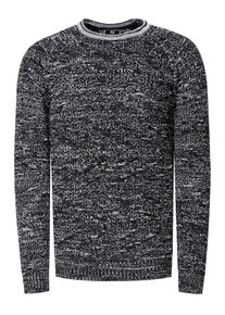 Rusty Neal Strick mit Muster Rundhals-Pullover