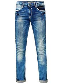 Rusty Neal Jeans Hose "NEW YORK" Blue Used Regular Fit