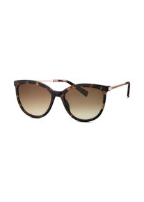 Sonnenbrille BRENDEL EYEWEAR "Modell 907050", Herren, havanna, gemustert, leicht durchscheinend, leicht gl&auml;nzend, metallic, Sonnenbrillen Sonnenbrille, Form Feminin, Logoschriftzug auf B&uuml;gel, Kombifassung