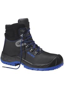 Sicherheitsschuh Elten "ALESSIO Mid" Gr. 47, schwarz (schwarz, blau), 47, Obermaterial: 100% Textilmaterial TEXMAT., Schuhe, Sicherheitsschuh