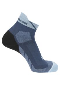 Sportsocken Salomon "SPEEDCROSS ANKLE", Damen, Gr. M (39/41), poseidon, tourmaline, Obermaterial: 47% Wolle, 41% Polyamid, 9% Polypropylen, 3% Elasthan, Socken Sportsocken
