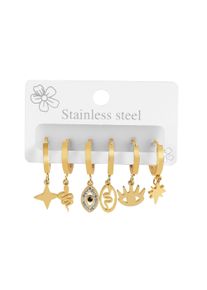 Adelia&acute;s Kettenanh&auml;nger ADELIA&acute;S "Damen Anh&auml;nger &iquest; Anh&auml;nger aus Edelstahl", gold, Schmuckanh&auml;nger, Damen, Edelstahl, Kettenanh&auml;nger