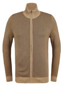 Cardigan Blend "Cardigan BHLonder", Herren, Gr. XL, braun (kelp), Obermaterial: 50% Polyacryl PAN. 50% Viskose CV., Strickjacken Cardigan