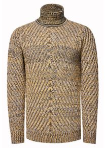 Rusty Neal Schwerer Grobstrick Rollkragen-Pullover