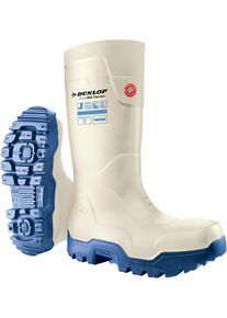 Sicherheitsstiefel Dunlop "FieldPRO Thermo+ Full Safety" Gr. 45, wei&szlig;, 45, Obermaterial: 100% Textilmaterial TEXMAT., Schuhe, Sicherheitsstiefel