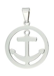 Adelia&acute;s Kettenanh&auml;nger ADELIA&acute;S "Unisex Anh&auml;nger aus Edelstahl", silber, Schmuckanh&auml;nger, Damen, Edelstahl, Kettenanh&auml;nger