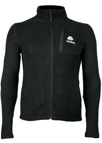GUGGEN Mountain Damen Fusion Fleecejacke Wanderjacke Schwarz