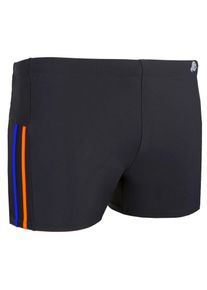 GUGGEN Mountain Herren Badehose eng anliegend gestreift Boxerbadehose