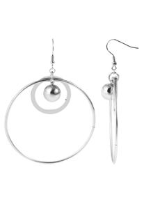 Adelia&acute;s Paar Ohrh&auml;nger ADELIA&acute;S "Damen Ohrringe &iquest; Ohrh&auml;nger aus Edelstahl", silber, Ohrringe, Damen, Edelstahl, Paar Ohrh&auml;nger