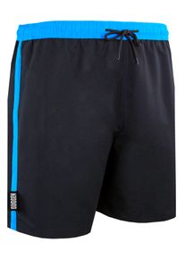 GUGGEN Mountain Herren Badehose mit Muster Streifen Blau