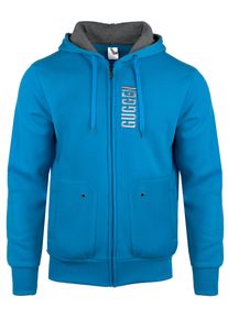 GUGGEN Mountain Herren Kapuzenpullover Pullover Hoodie Blau