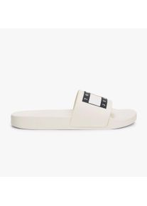 Tommy Hilfiger TJ POOL SLIDES Herren-Sandalen Ecru