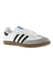adidas originals Herren Sportschuh aus Lederobermaterial mit Wildleder- und Goldfoliendetails, Schn&uuml;rung mit synthetischem Leder.
