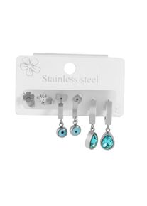 Adelia&acute;s Kettenanh&auml;nger ADELIA&acute;S "Damen Anh&auml;nger &iquest; Anh&auml;nger aus Edelstahl mit Strass Steinchen", silber, Schmuckanh&auml;nger, Damen, Edelstahl, Kettenanh&auml;nger