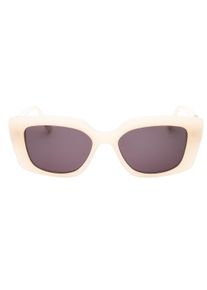 K by KARL LAGERFELD Karl Lagerfeld Milchwei&szlig;e Sonnenbrille