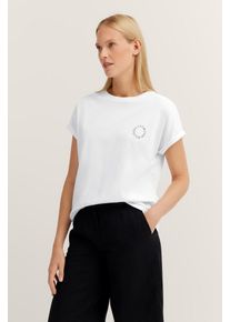 Bugatti Damen T-Shirt aus Bio-Baumwolle