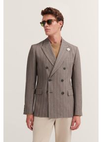 Bugatti Herren Sakko 2-reihig aus Leinen-Mix